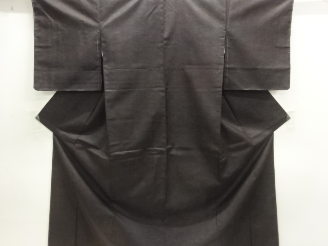 JAPANESE KIMONO / OSHIMA TSUMUGI / FLOWER ARABESQUE